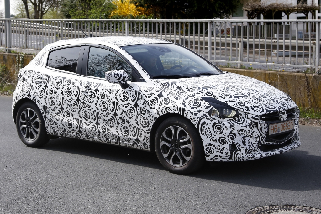 Erwischt: Erlkönig Mazda 2 - Nachwuchs für die Kodo-Herde