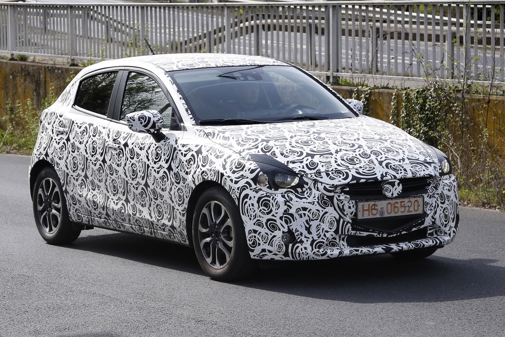 Erwischt: Erlkönig Mazda 2 - Nachwuchs für die Kodo-Herde