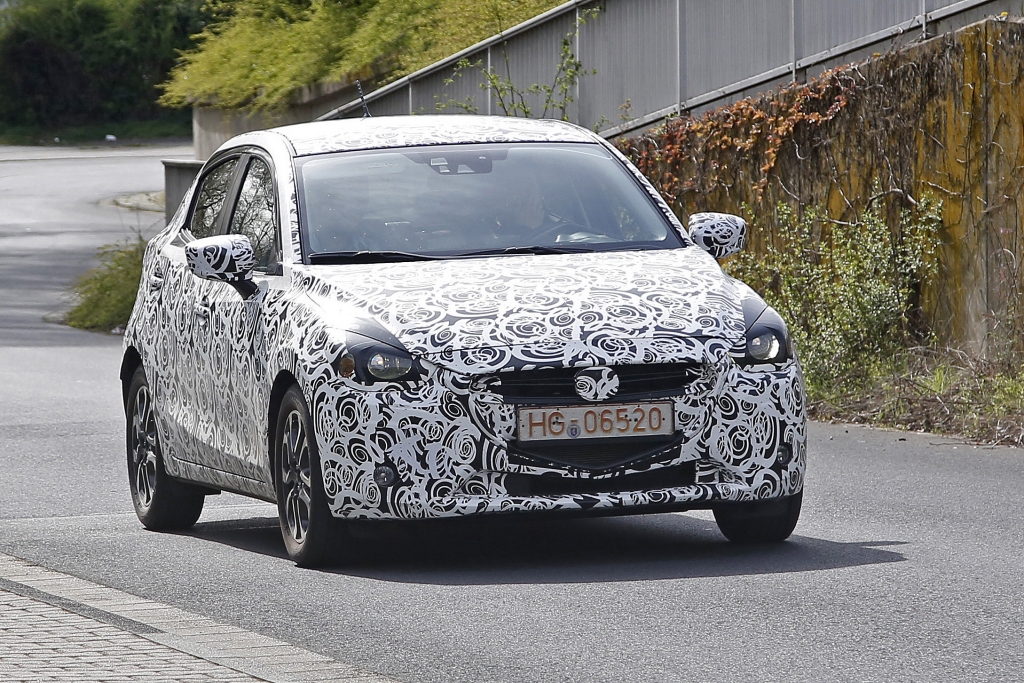 Erwischt: Erlkönig Mazda 2 - Nachwuchs für die Kodo-Herde