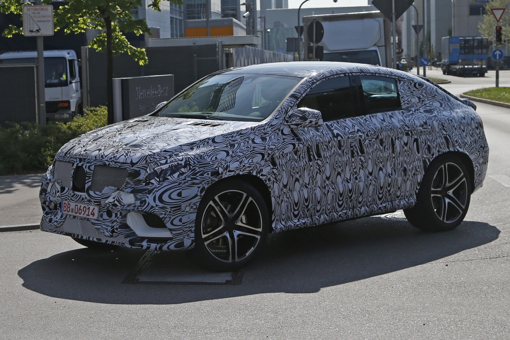 Erwischt: Erlkönig Mercedes-Benz MLC