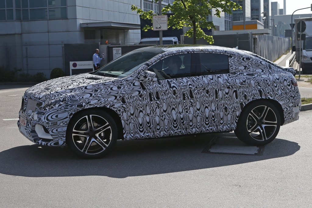 Erwischt: Erlkönig Mercedes-Benz MLC