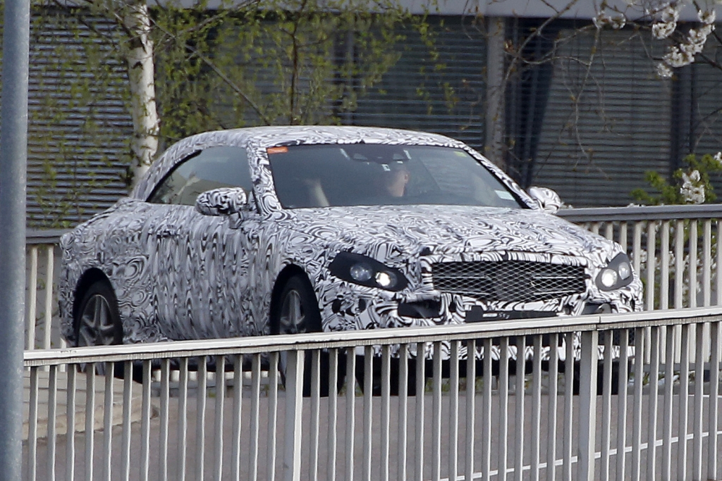 Erwischt: Erlkönig Mercedes C-Klasse Cabrio