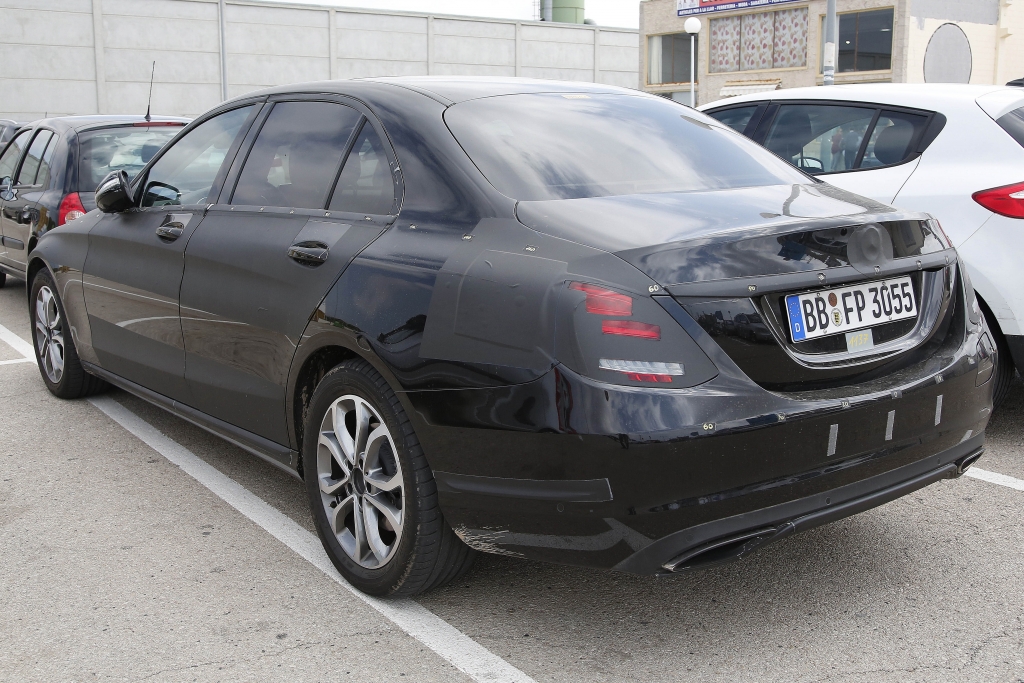 Erwischt: Erlkönig Mercedes C-Klasse Plug-In-Hybrid