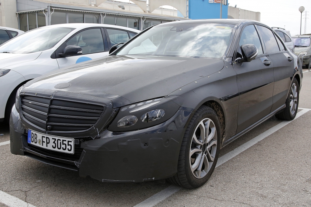 Erwischt: Erlkönig Mercedes C-Klasse Plug-In-Hybrid