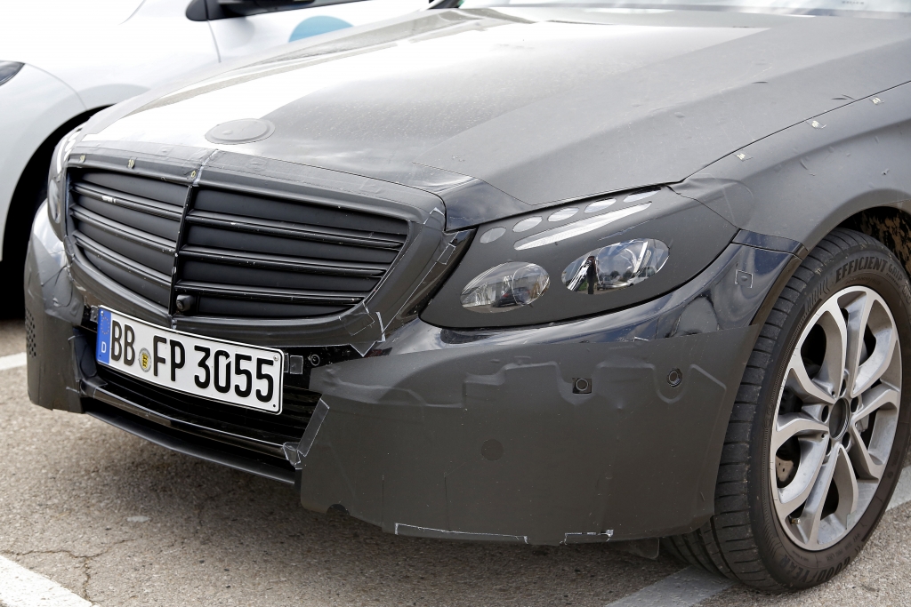 Erwischt: Erlkönig Mercedes C-Klasse Plug-In-Hybrid