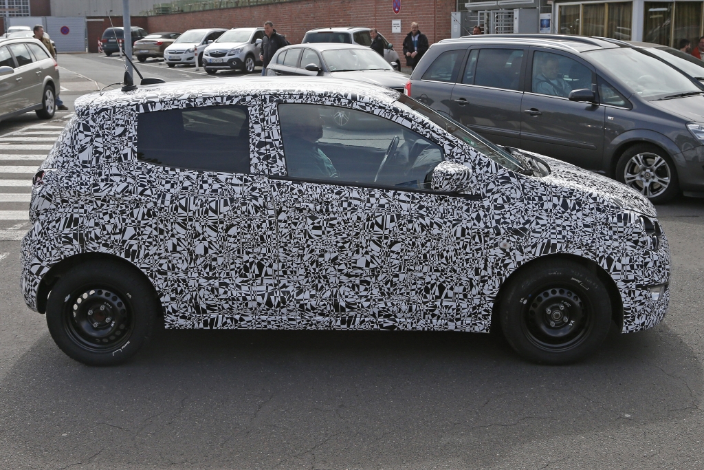 Erwischt: Erlkönig Opel Agila und Chevrolet Spark