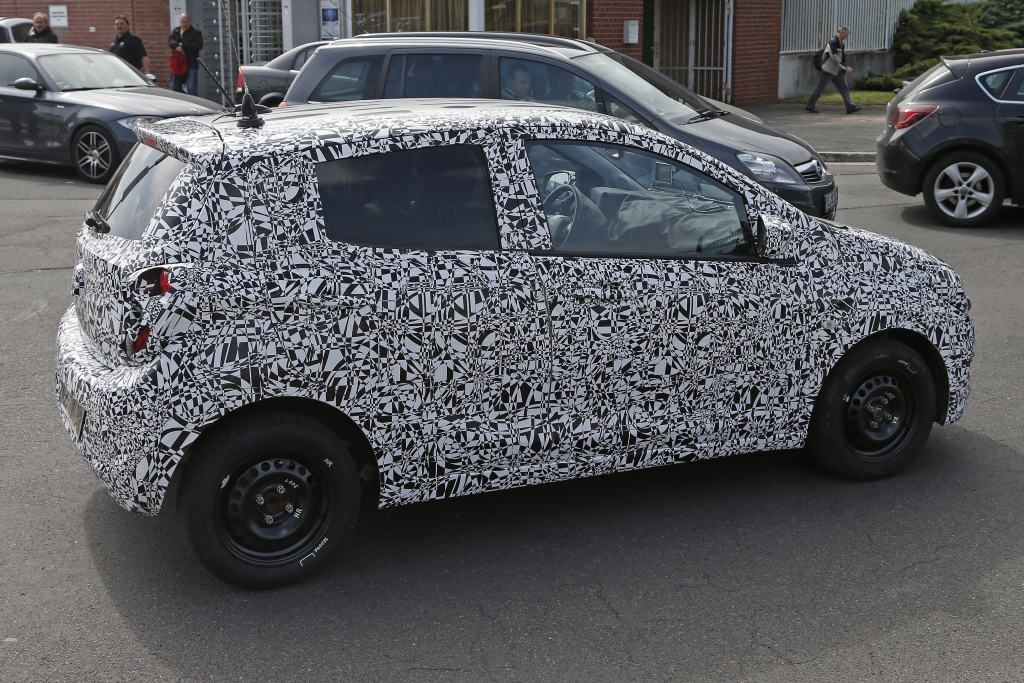Erwischt: Erlkönig Opel Agila und Chevrolet Spark