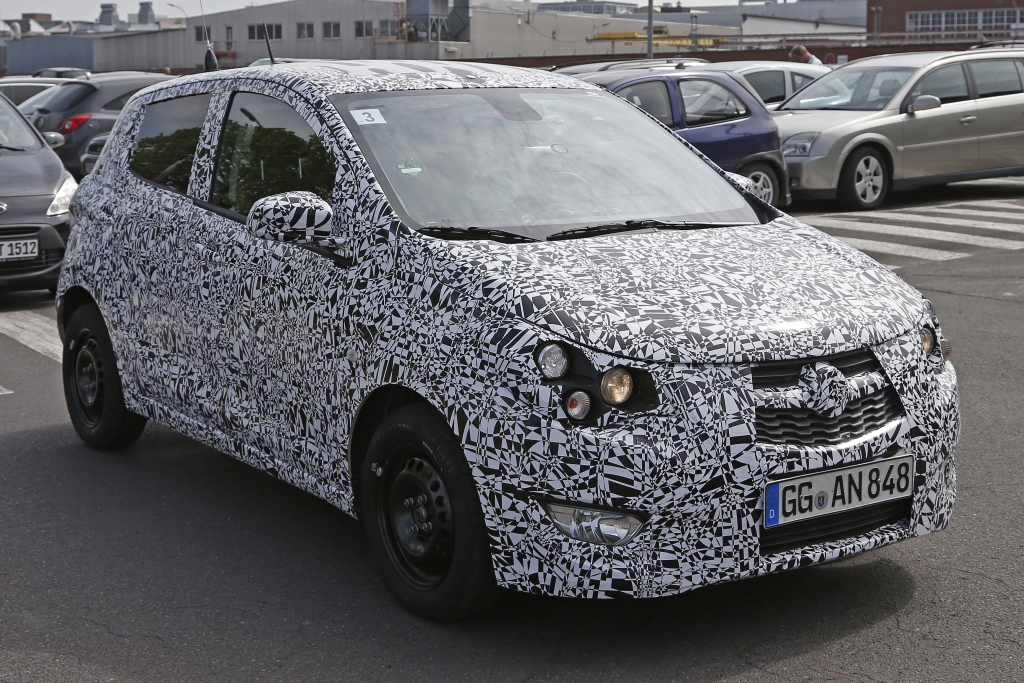 Erwischt: Erlkönig Opel Agila und Chevrolet Spark