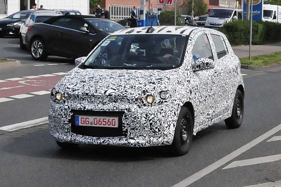 Erwischt: Erlkönig Opel Agila und Chevrolet Spark