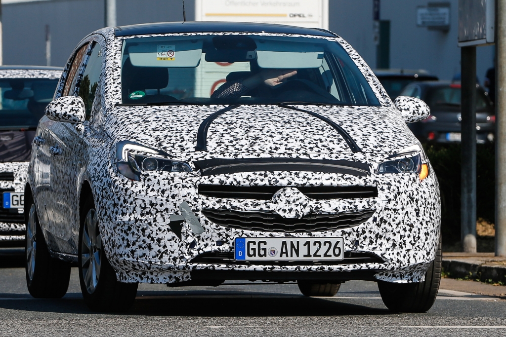 Erwischt: Erlkönig Opel Corsa E