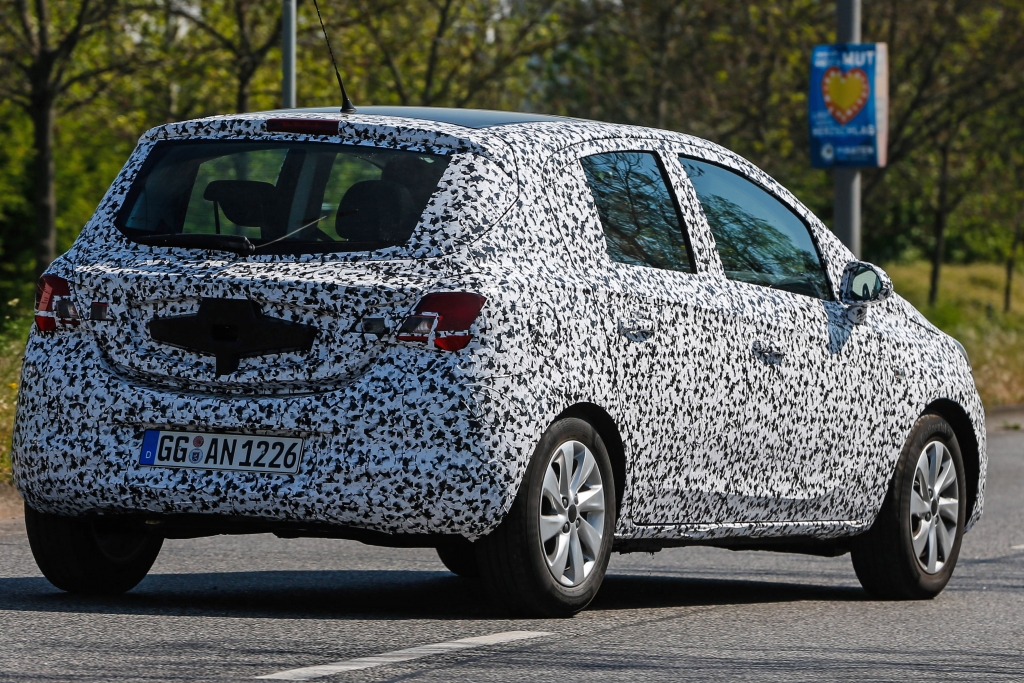 Erwischt: Erlkönig Opel Corsa E