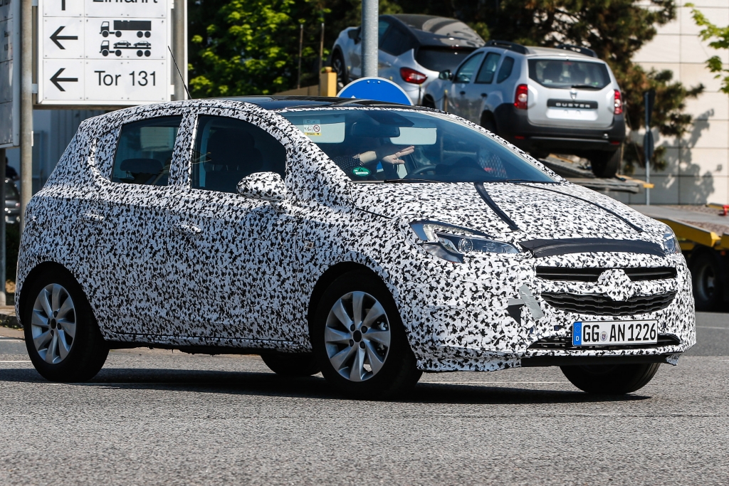 Erwischt: Erlkönig Opel Corsa E