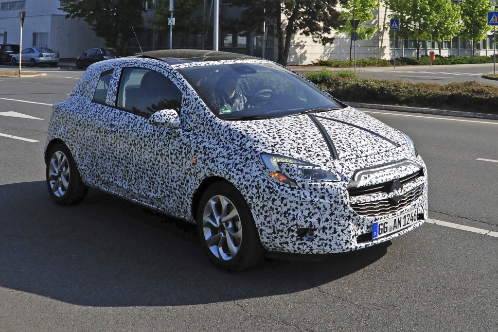 Erwischt: Erlkönig Opel Corsa E