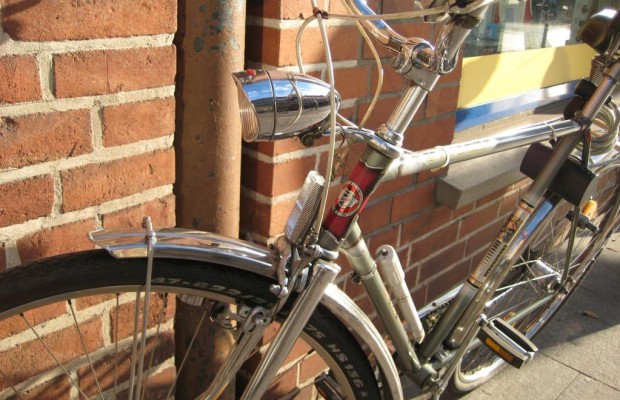 Fahrradlampe mit USB-Lader