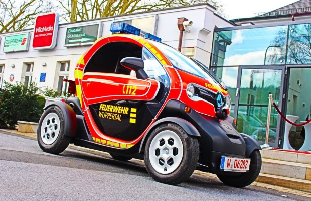 Feuerwehr Wuppertal erhält zwei Renault Twizy