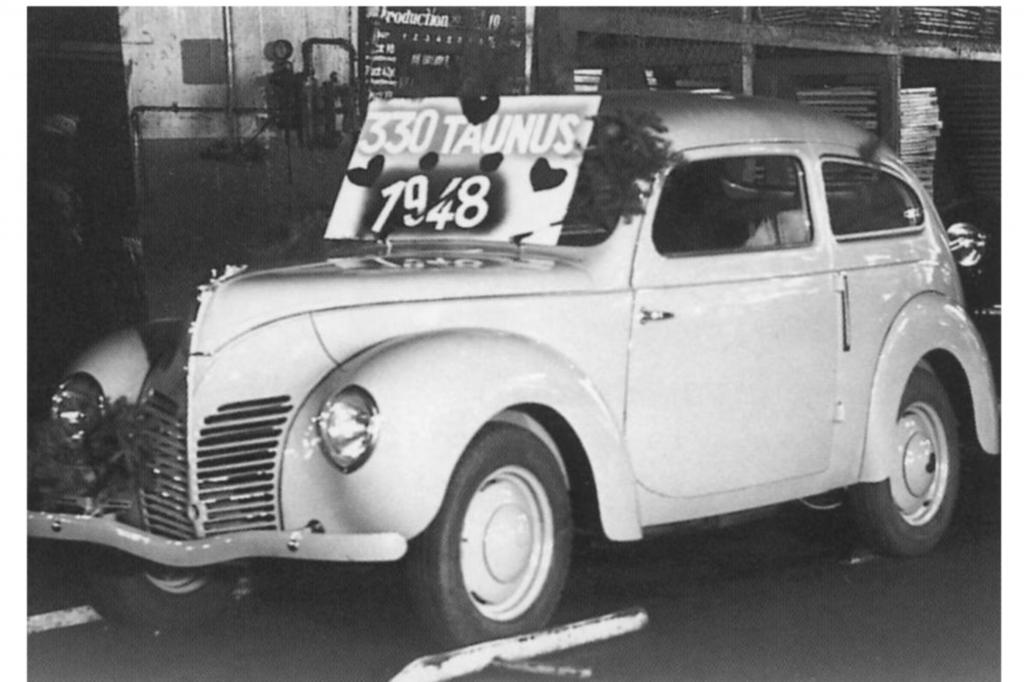 In kaum veränderter Form startete der Taunus ab November 1948 unter dem Werkscode G73A wirklich durch