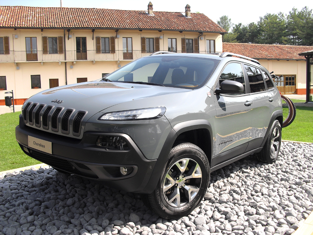 Jeep Cherokee: Hier ist das Spitzenmodell, der Trailhawk, zu sehen. 