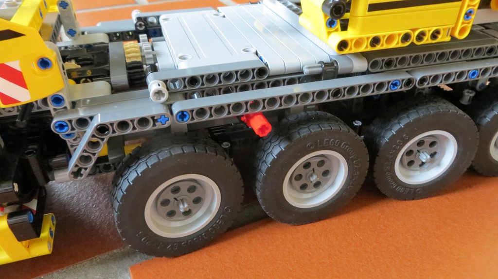 Legos Mobiler Schwerlastkran: Für große Jungs