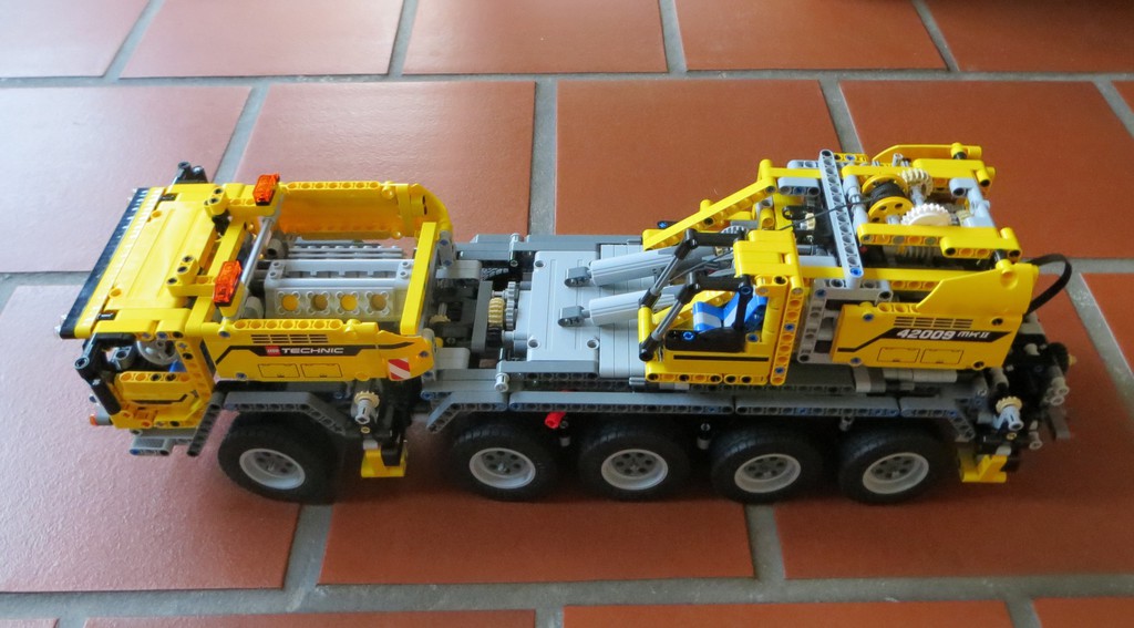 Legos Mobiler Schwerlastkran: Für große Jungs