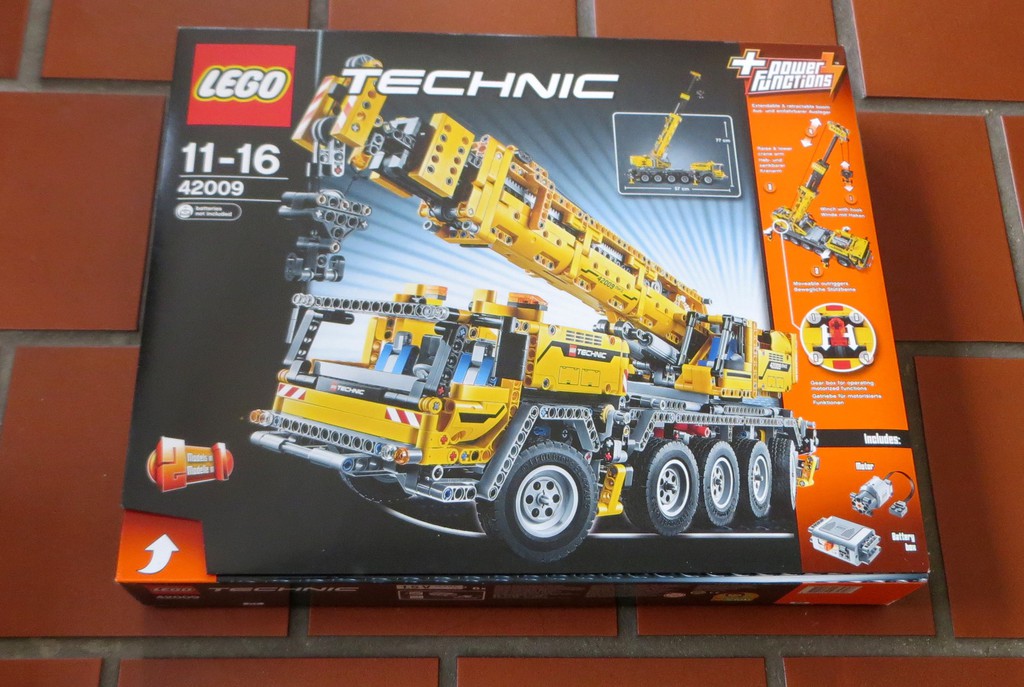 Legos Mobiler Schwerlastkran: Für große Jungs