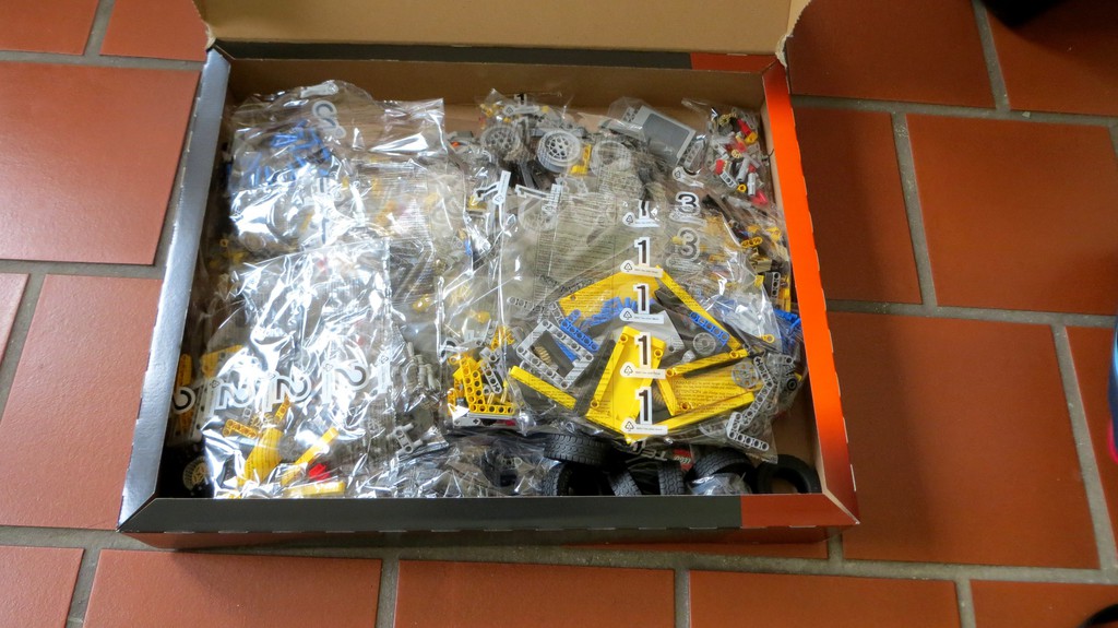 Legos Mobiler Schwerlastkran: Für große Jungs