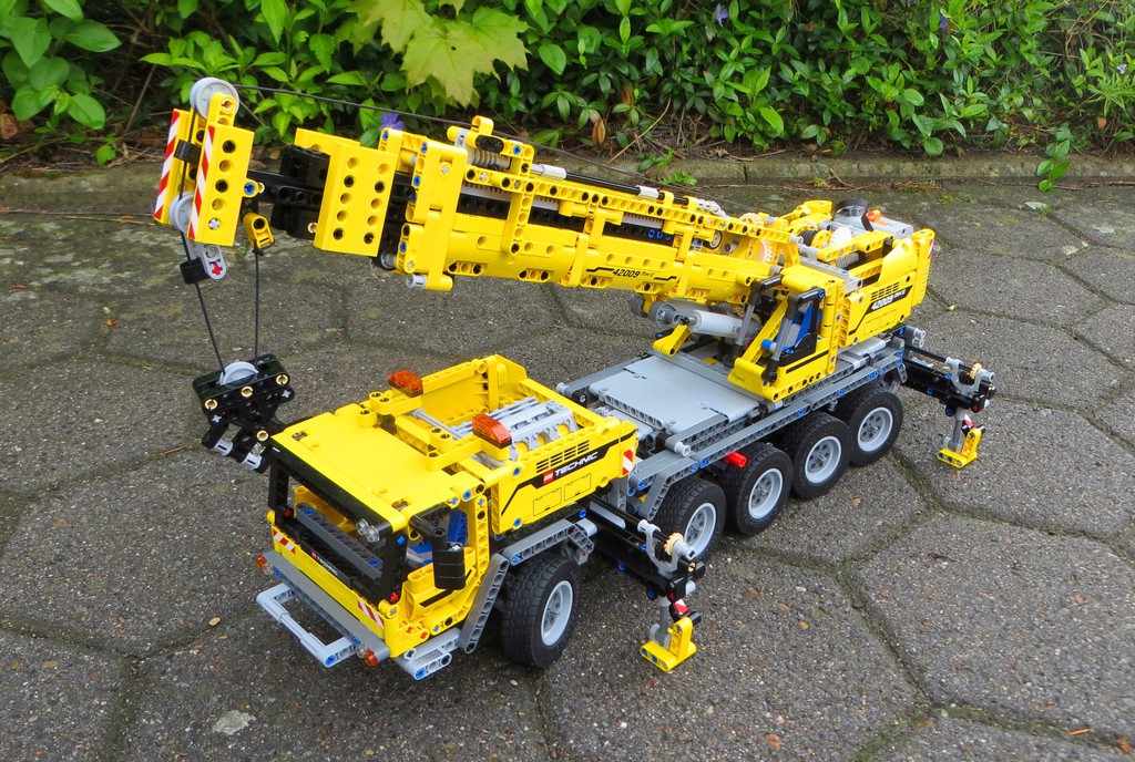 Legos Mobiler Schwerlastkran: Für große Jungs
