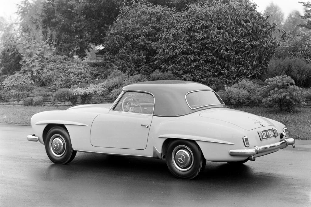 Mercedes Benz 190 SL mit Coupe Dach ab 1955