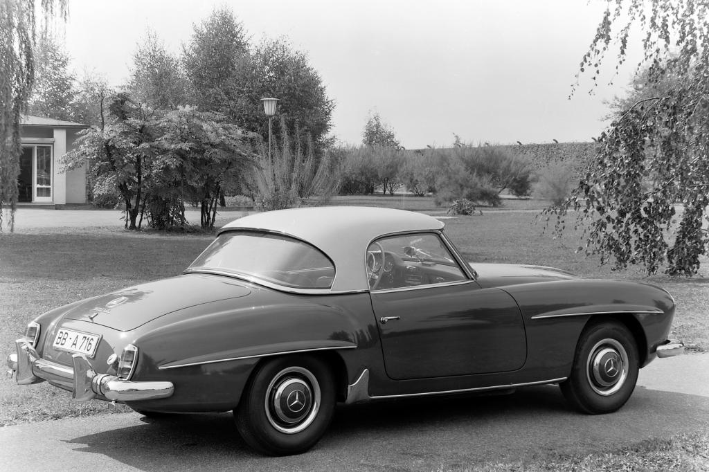 Mercedes Benz 190 SL mit Coupedach 1959