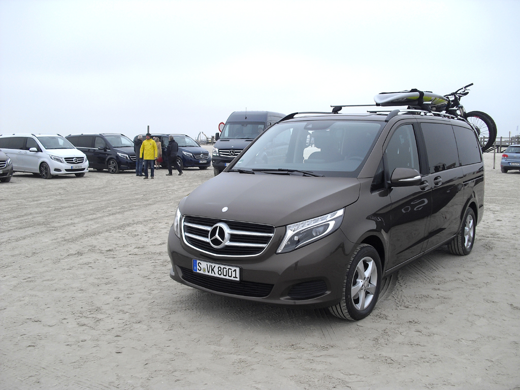 Mercedes-V-Klasse: Insgesamt drei Motorisierungen stehen zur Wahl.