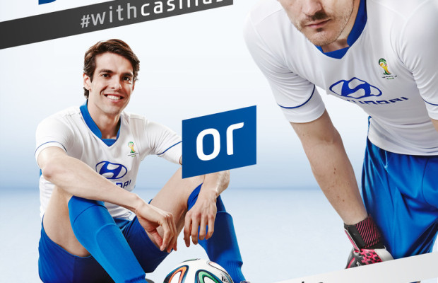 Mit Selfi zu Casillas und Kaká