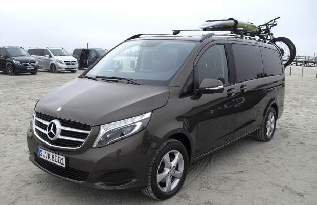 Näher an Pkw: Neue Mercedes-V-Klasse startet Ende Mai mit drei Turbodiesel