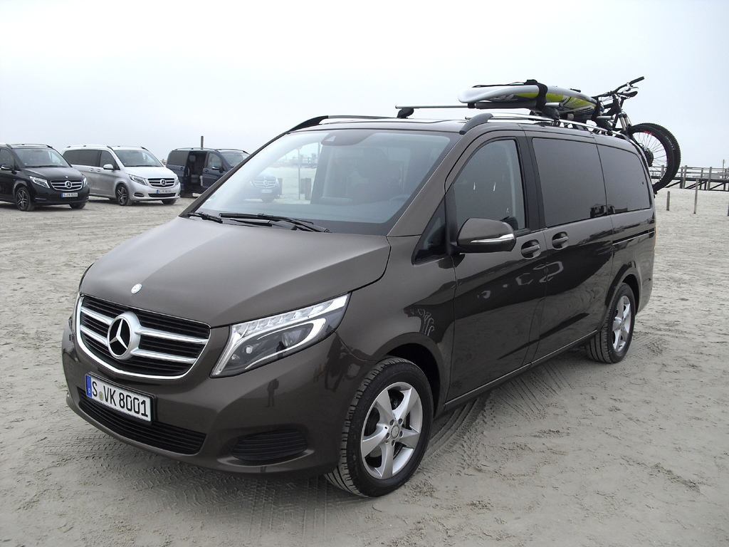 Näher an Pkw: Neue Mercedes-V-Klasse startet Ende Mai mit drei Turbodiesel