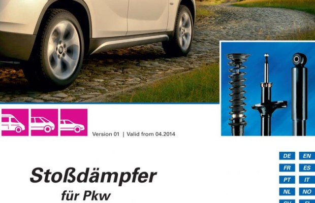 Neuer Katalog für Pkw-Stoßdämpfer von Sachs