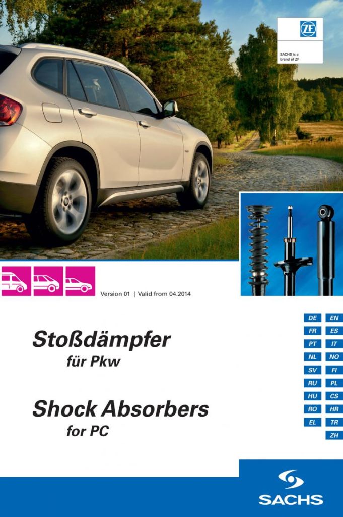 Neuer Katalog für Pkw-Stoßdämpfer von Sachs