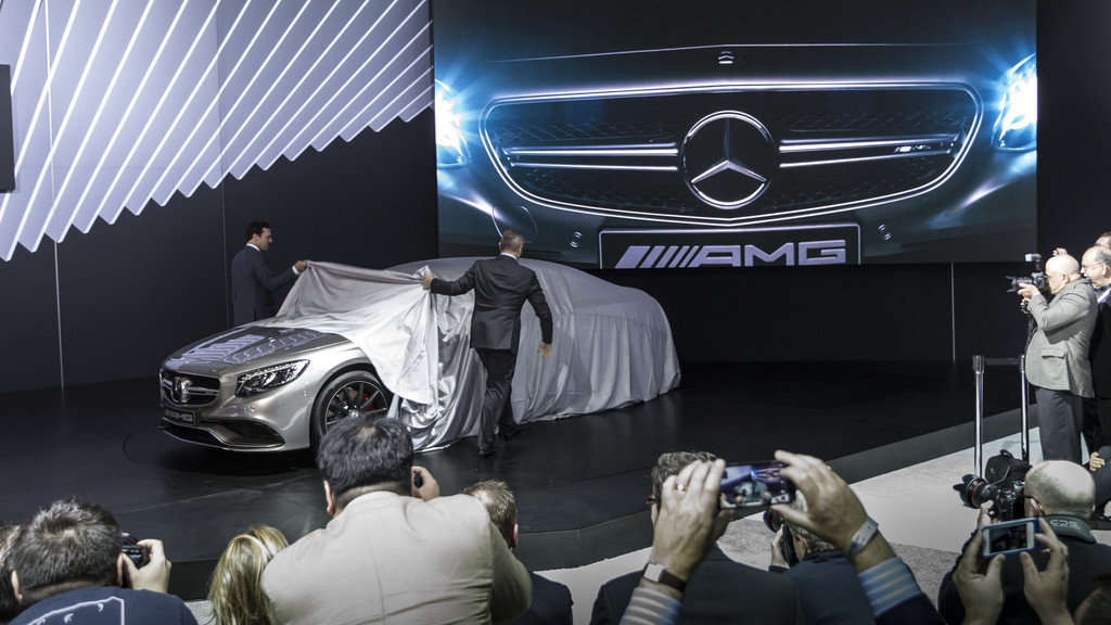 New York 2014: Ein Stern geht auf am Hudson River, genannt S 63 AMG Coupé