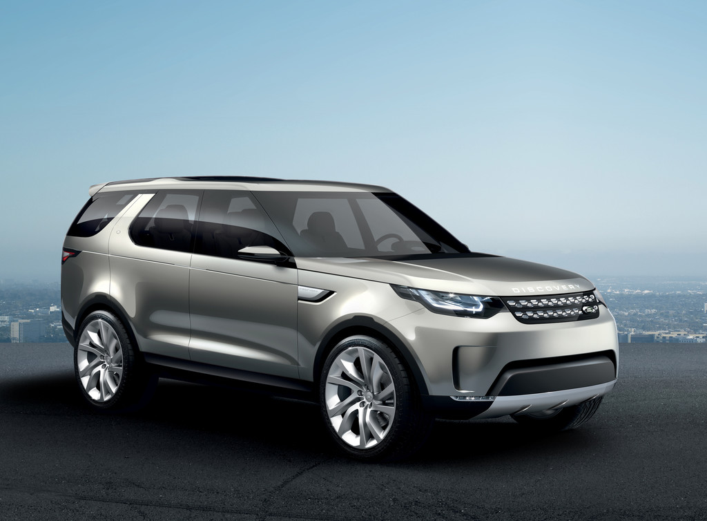 New York 2014: Land Rover kündigt Discovery-Familie an