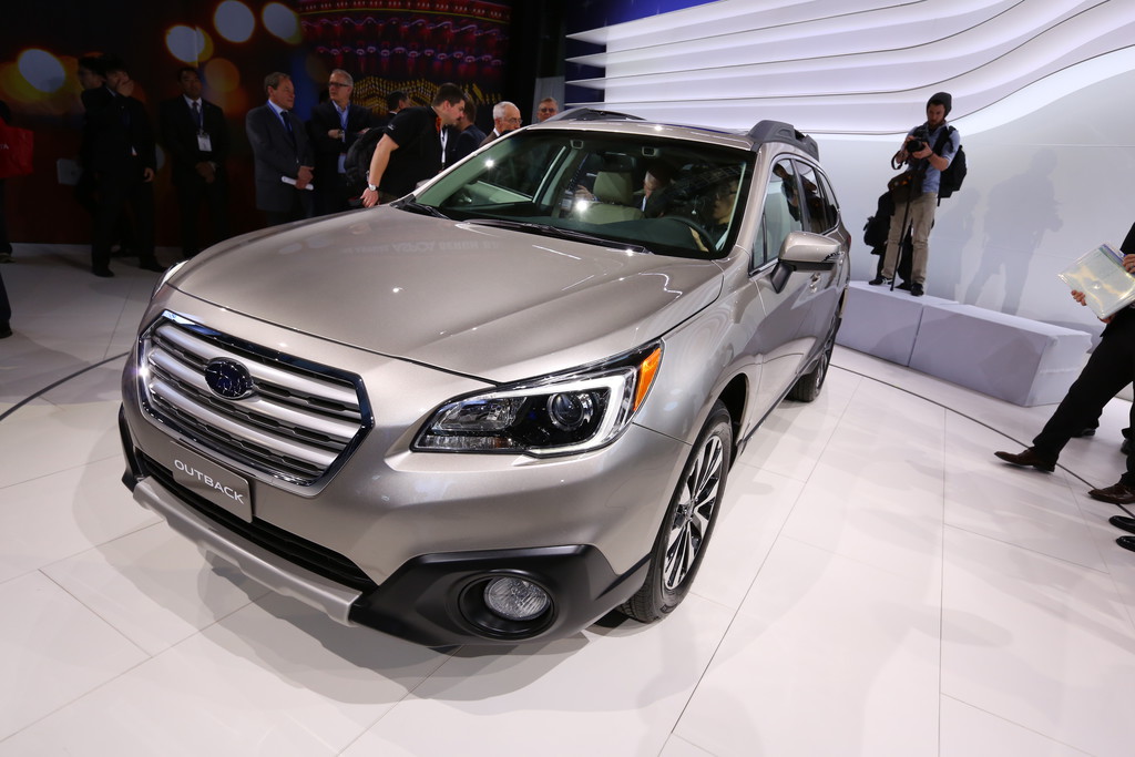 New York 2014: Mit Subaru zum neuen Outback