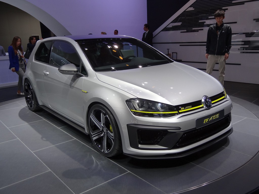Peking 2014: 400 PS in der Volkswagen-Studie Golf R400