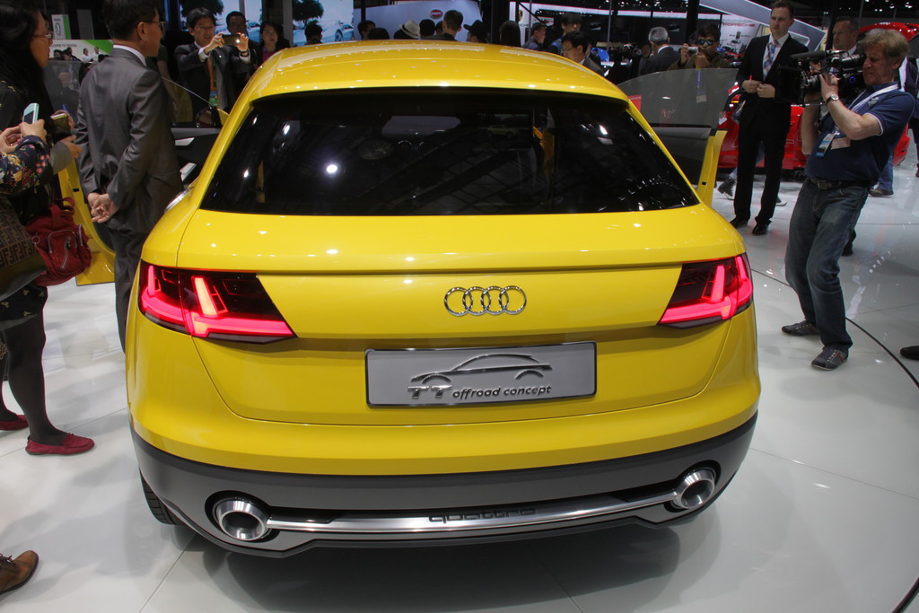 Peking 2014: Audi zeigt TT Offroad Concept