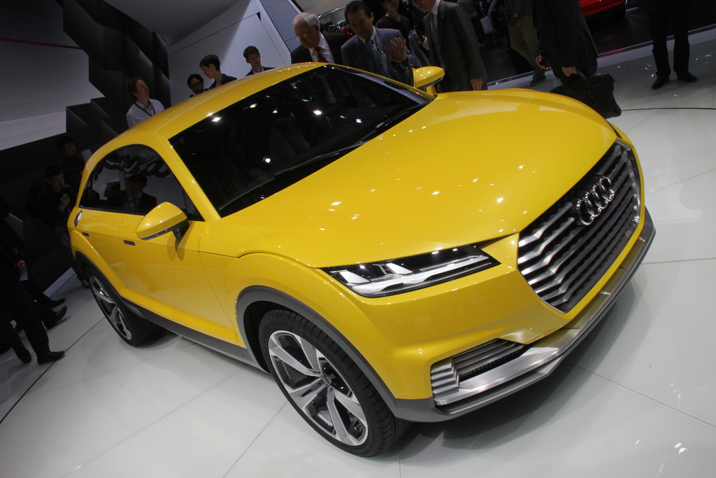 Peking 2014: Audi zeigt TT Offroad Concept
