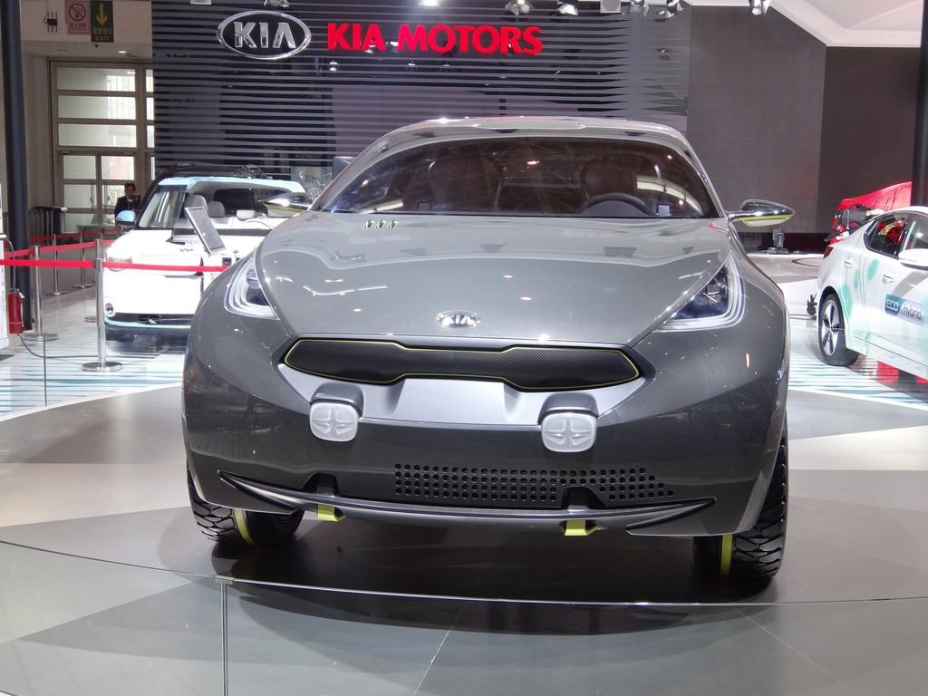 Peking 2014: Kia mit SUV-Studie vertreten