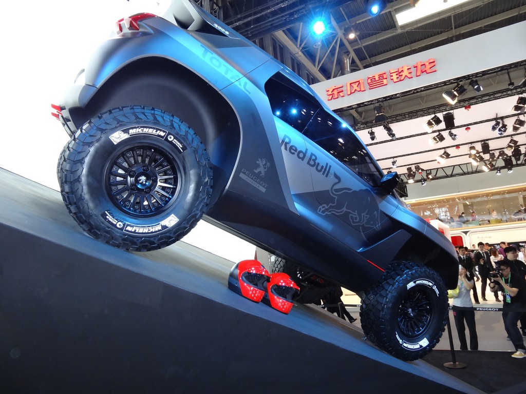 Peking 2014: Peugeot will zur Rallye
