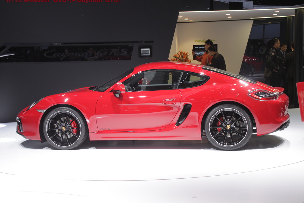 Peking 2014: Porsche Cayman GTS feiert sein Debüt