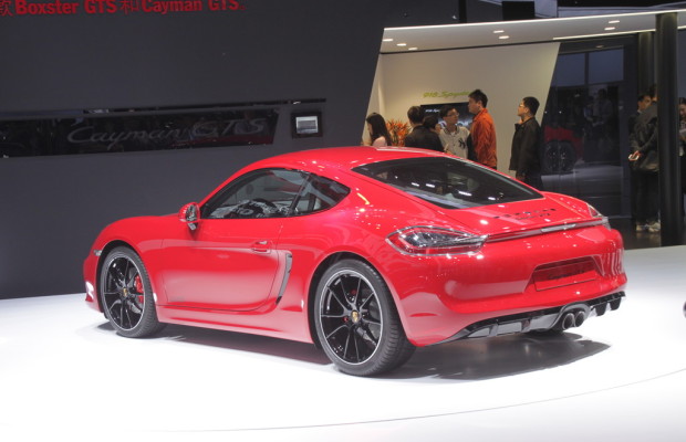 Peking 2014: Porsche Cayman GTS feiert sein Debüt