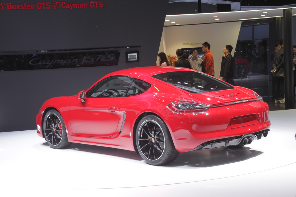 Peking 2014: Porsche Cayman GTS feiert sein Debüt
