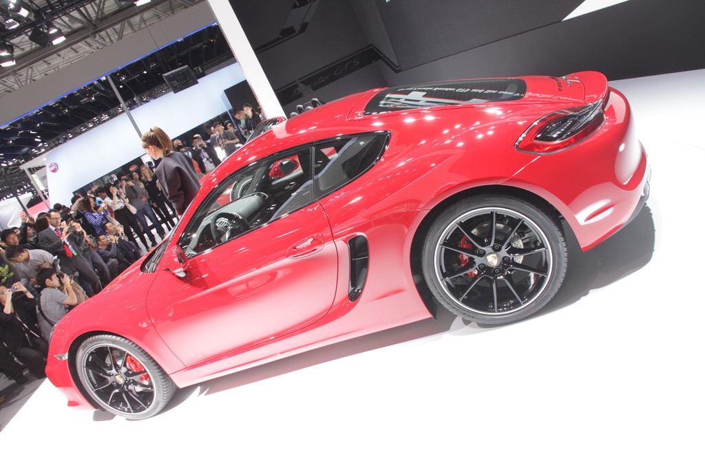 Peking 2014: Porsche Cayman GTS feiert sein Debüt