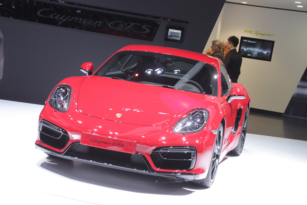 Peking 2014: Porsche Cayman GTS feiert sein Debüt