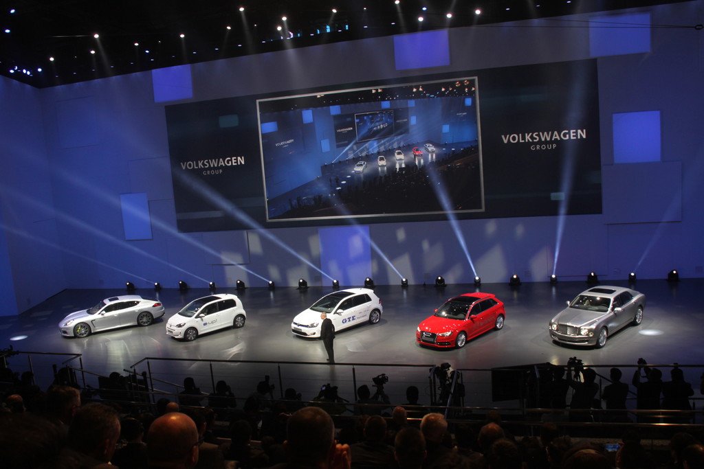 Peking 2014: Volkswagen gibt in China weiter Gas
