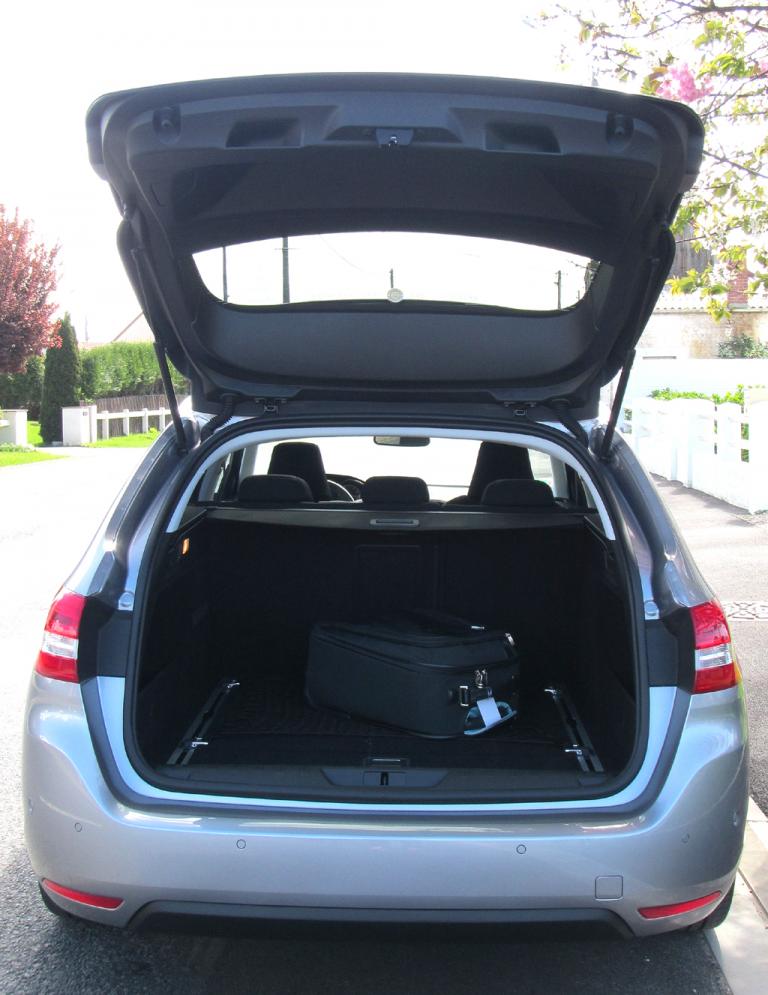 Peugeot 308 SW: Das Gepäckabteil fasst 610 bis 1660 Liter. 