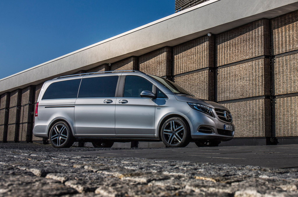 Pressepräsentation Mercedes-Benz V-Klasse: Willkommen im Klub!
